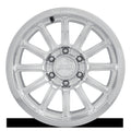 MR204 Forged, 17x8.5, 0mm Offset, Polished Clear Coat, Method Race Wheels