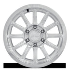 MR204 Forged, 17x8.5, 0mm Offset, Polished Clear Coat, Method Race Wheels