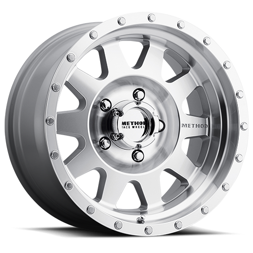 Aluminum Wheels 16x8 The Standard MR301 Machined SL Clear Coat Method