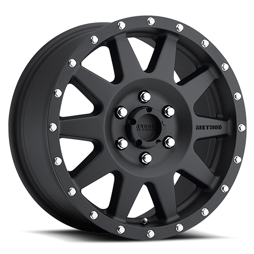 Aluminum Wheels 17x8.5 The Standard MR301 Matte Black MB Method
