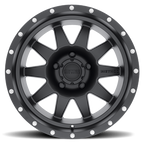 Aluminum Wheels 17x8.5 The Standard MR301 Matte Black MB Method