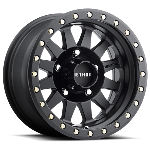 Aluminum Wheels 15x8 Double Standard MR304 Matte Black MB Method