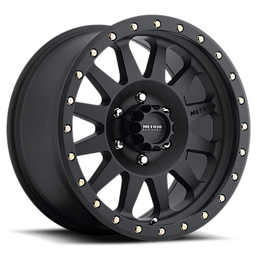 Aluminum Wheels 15x8 Double Standard MR304 Matte Black MB Method