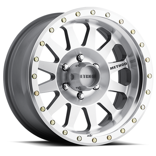 Aluminum Wheels 17x8.5 Double Standard MR304 Machined SL Clear Coat Method