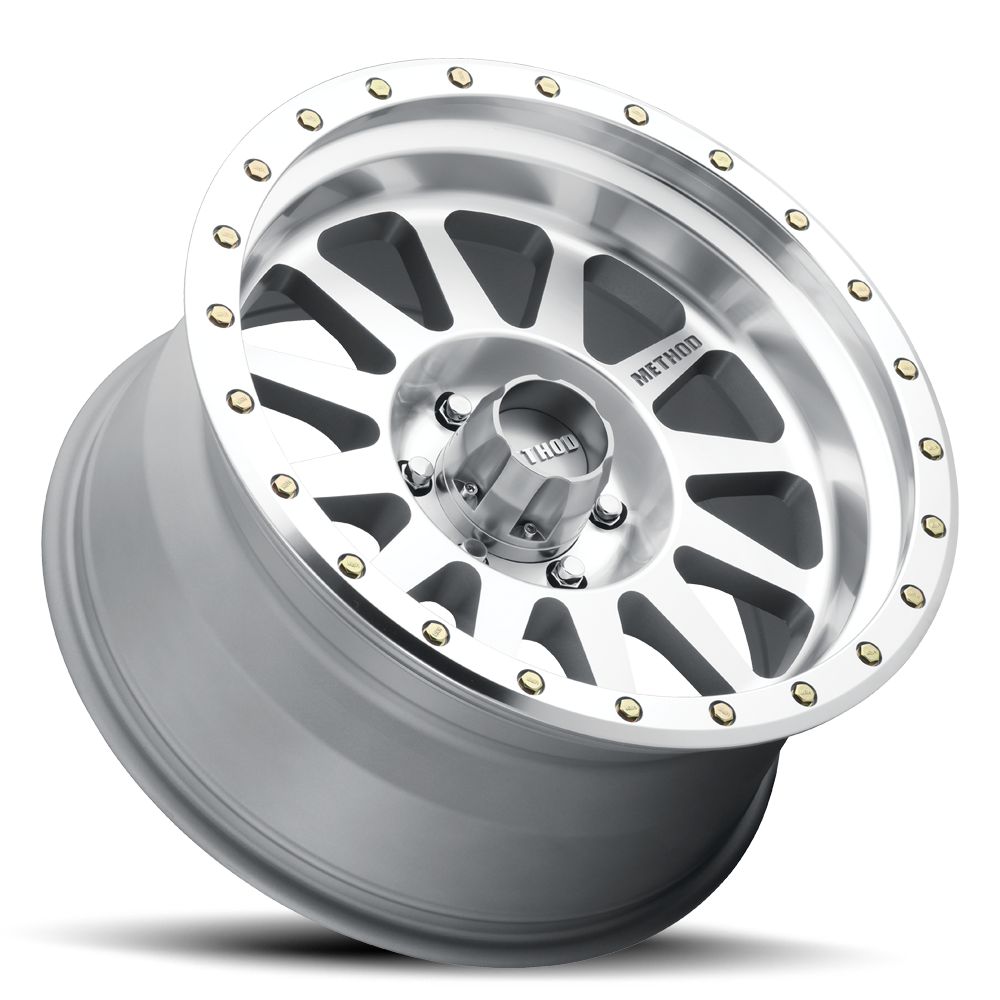 Aluminum Wheels 17x8.5 Double Standard MR304 Machined SL Clear Coat Method