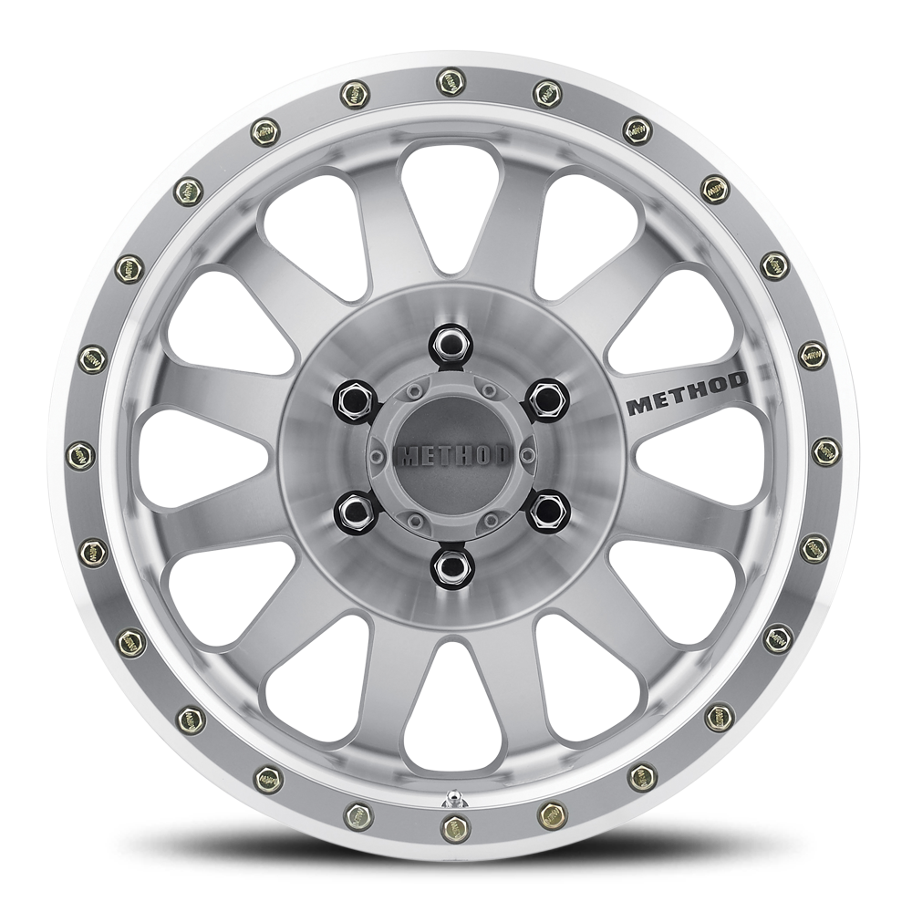 Aluminum Wheels 17x8.5 Double Standard MR304 Machined SL Clear Coat Method