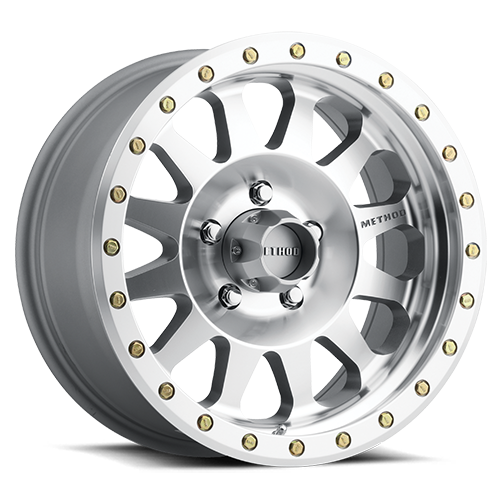 Aluminum Wheels 17x8.5 Double Standard MR304 Machined SL Clear Coat Method