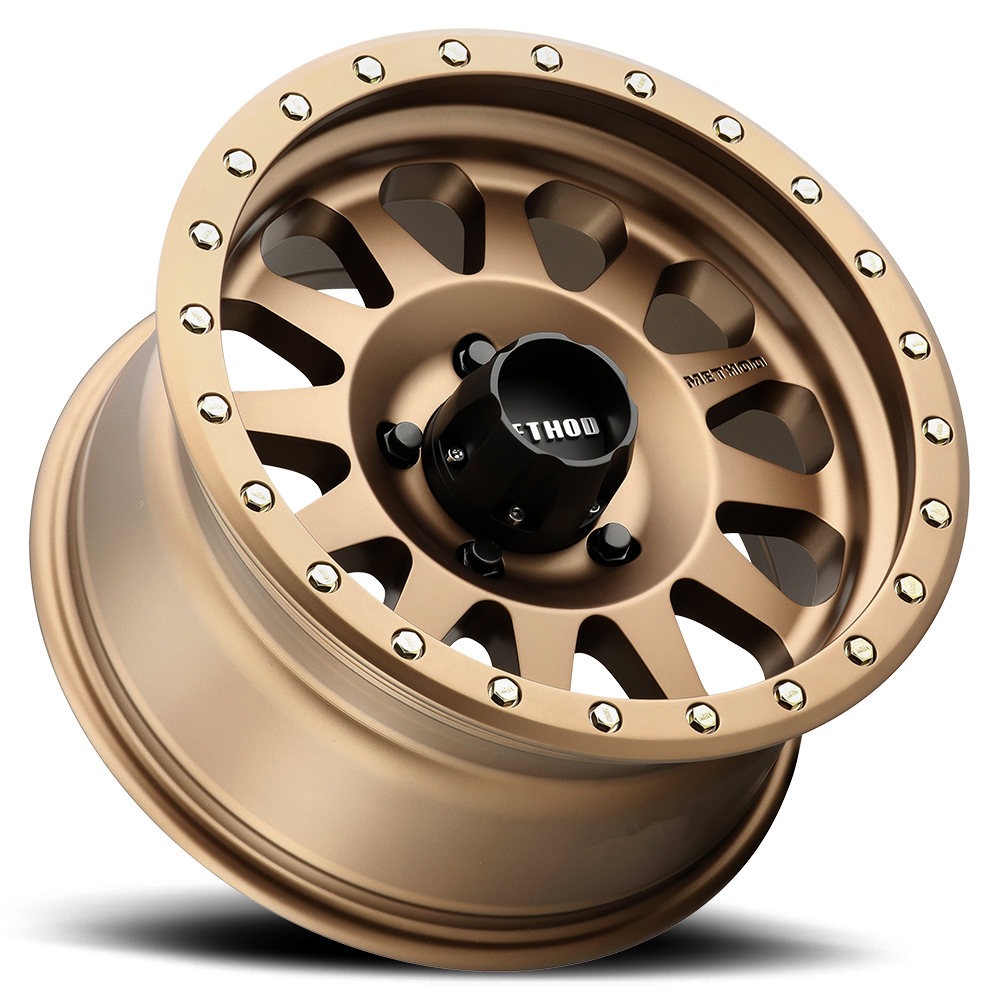 Aluminum Wheels 17x8.5 Double Standard MR304 Method Bronze BRZ Method