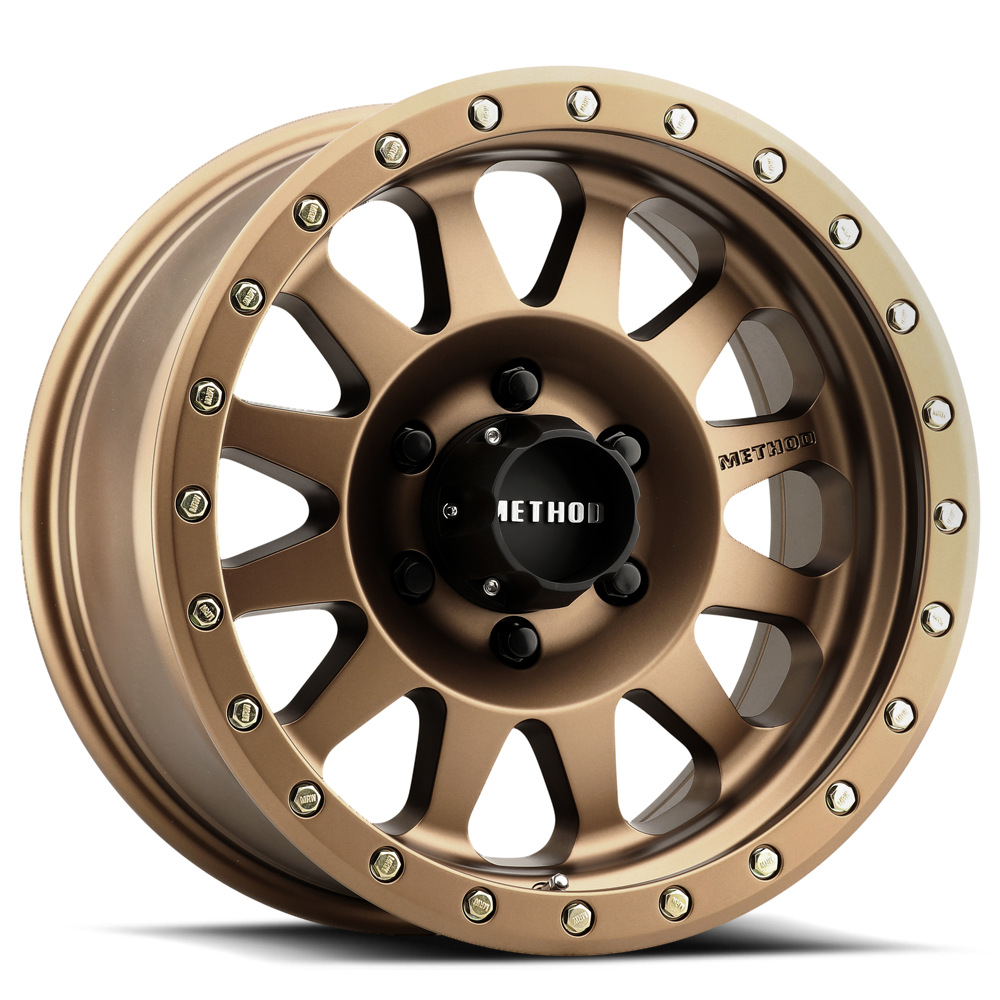 Aluminum Wheels 17x8.5 Double Standard MR304 Method Bronze BRZ Method