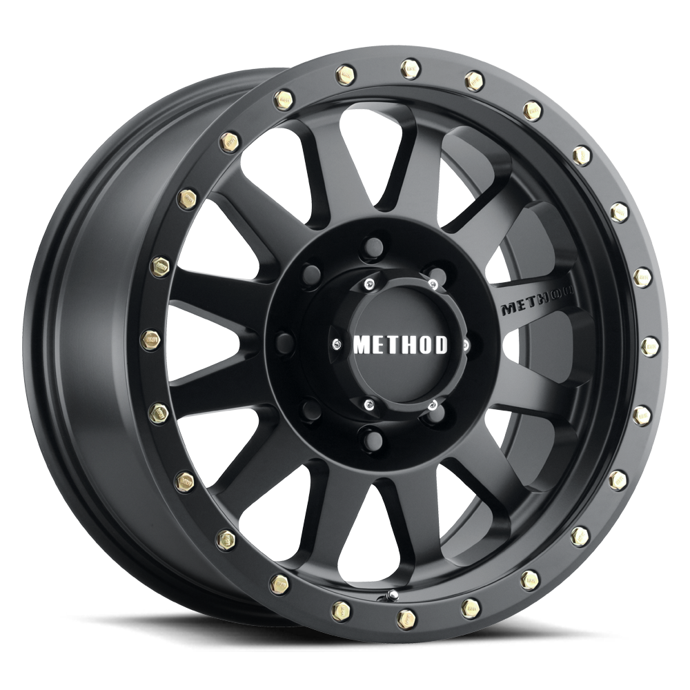 Aluminum Wheels 17x8.5 Double Standard MR304 Matte Black MB Method