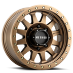 Aluminum Wheels 17x8.5 Double Standard MR304 Method Bronze BRZ Method
