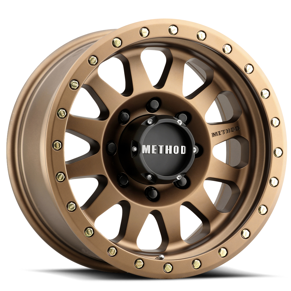 Aluminum Wheels 17x8.5 Double Standard MR304 Method Bronze BRZ Method