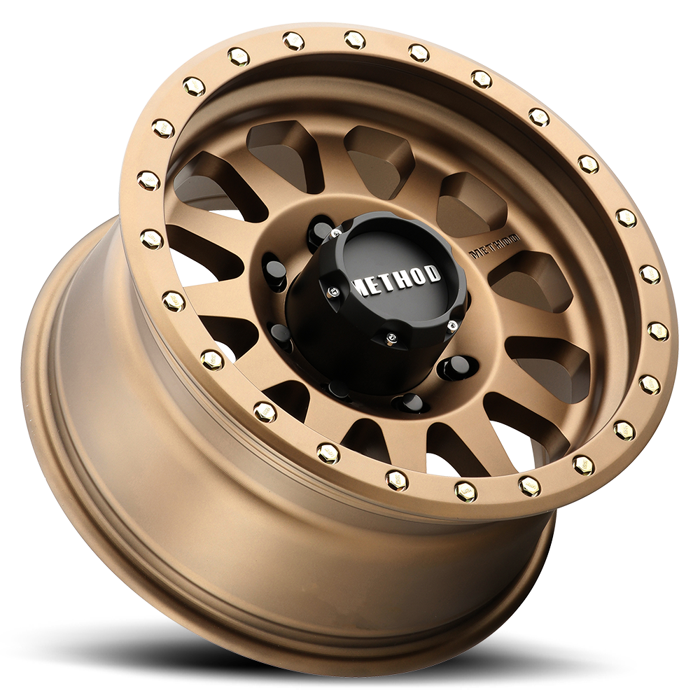 Aluminum Wheels 17x8.5 Double Standard MR304 Method Bronze BRZ Method