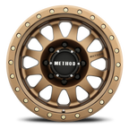 Aluminum Wheels 17x8.5 Double Standard MR304 Method Bronze BRZ Method