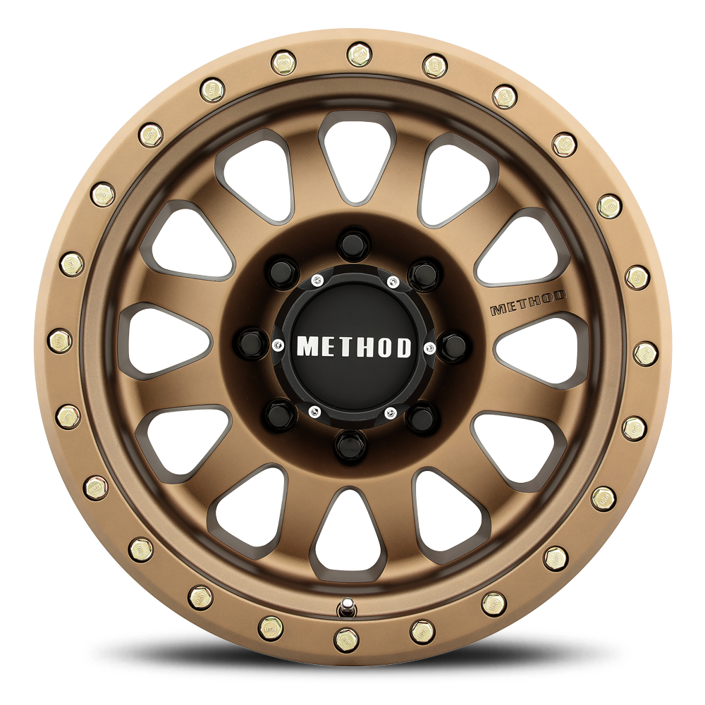 Aluminum Wheels 17x8.5 Double Standard MR304 Method Bronze BRZ Method