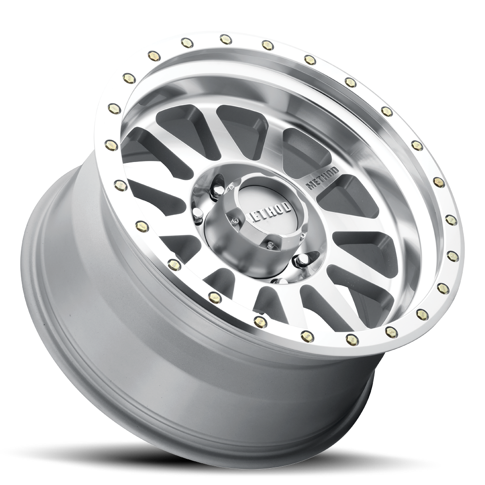 Aluminum Wheels 17x8.5 Double Standard MR304 Machined SL Clear Coat Method