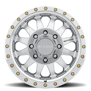 Aluminum Wheels 17x8.5 Double Standard MR304 Machined SL Clear Coat Method