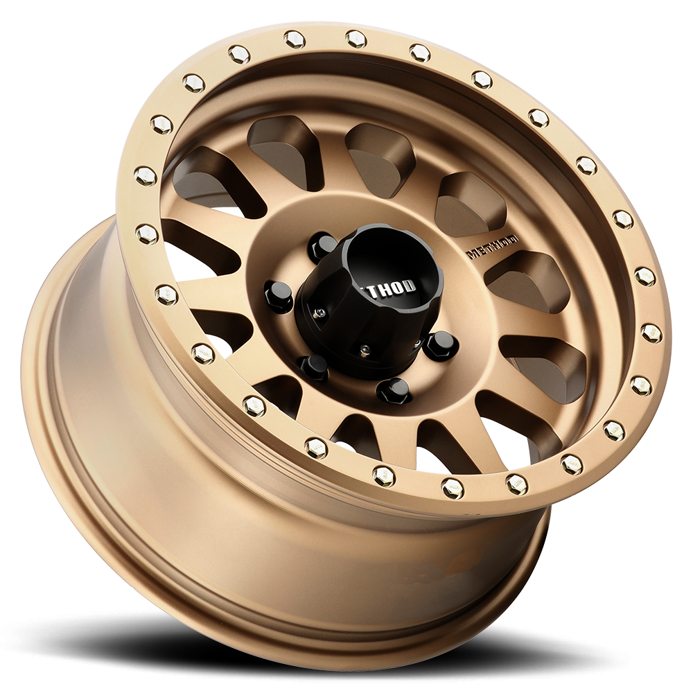 Aluminum Wheels 18x9 Double Standard MR304 Method Bronze BRZ Method