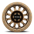 Aluminum Wheels 18x9 Double Standard MR304 Method Bronze BRZ Method