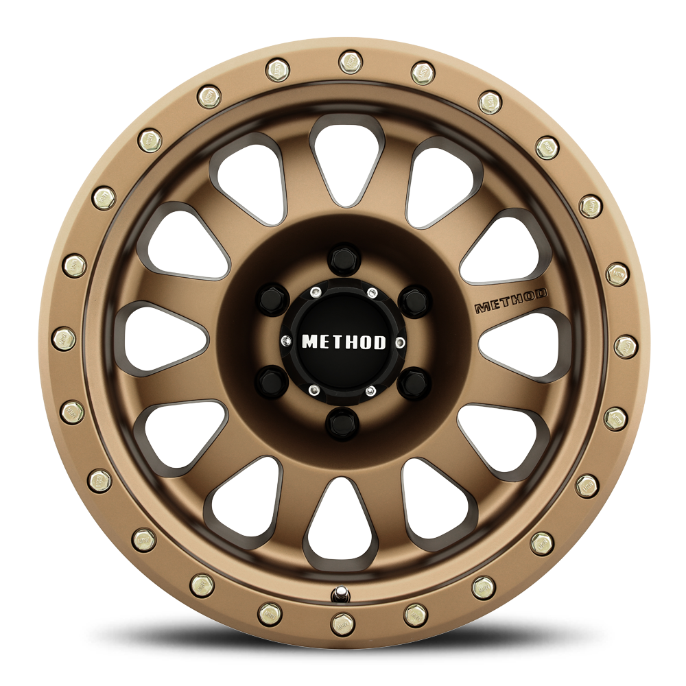 Aluminum Wheels 18x9 Double Standard MR304 Method Bronze BRZ Method