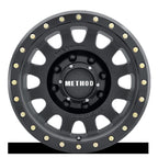 MR305 NV HD, 16x7, 0mm Offset, Matte Black, Method Race Wheels