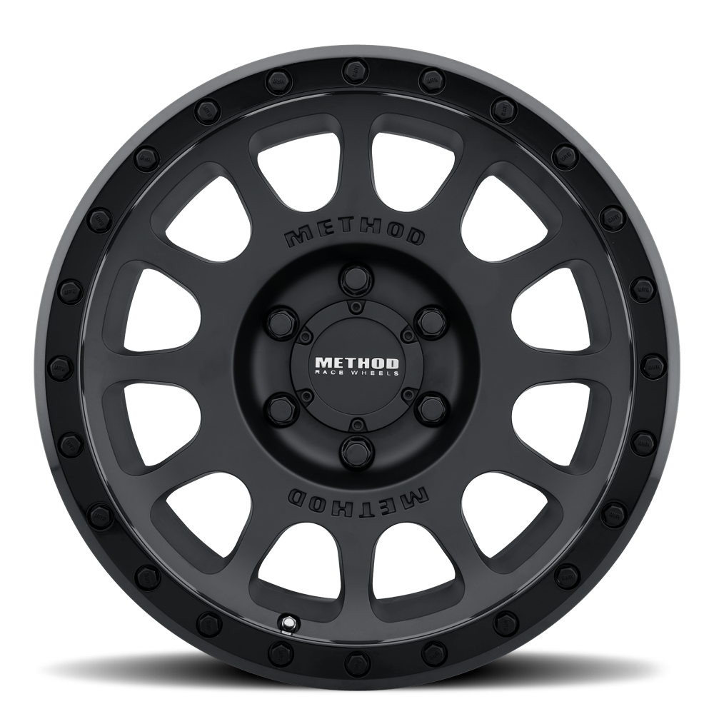 Aluminum Wheels 17x8.5 NV MR305 Double Black BK Method