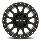 Aluminum Wheels 17x8.5 NV HD MR305 Matte Black MB Method