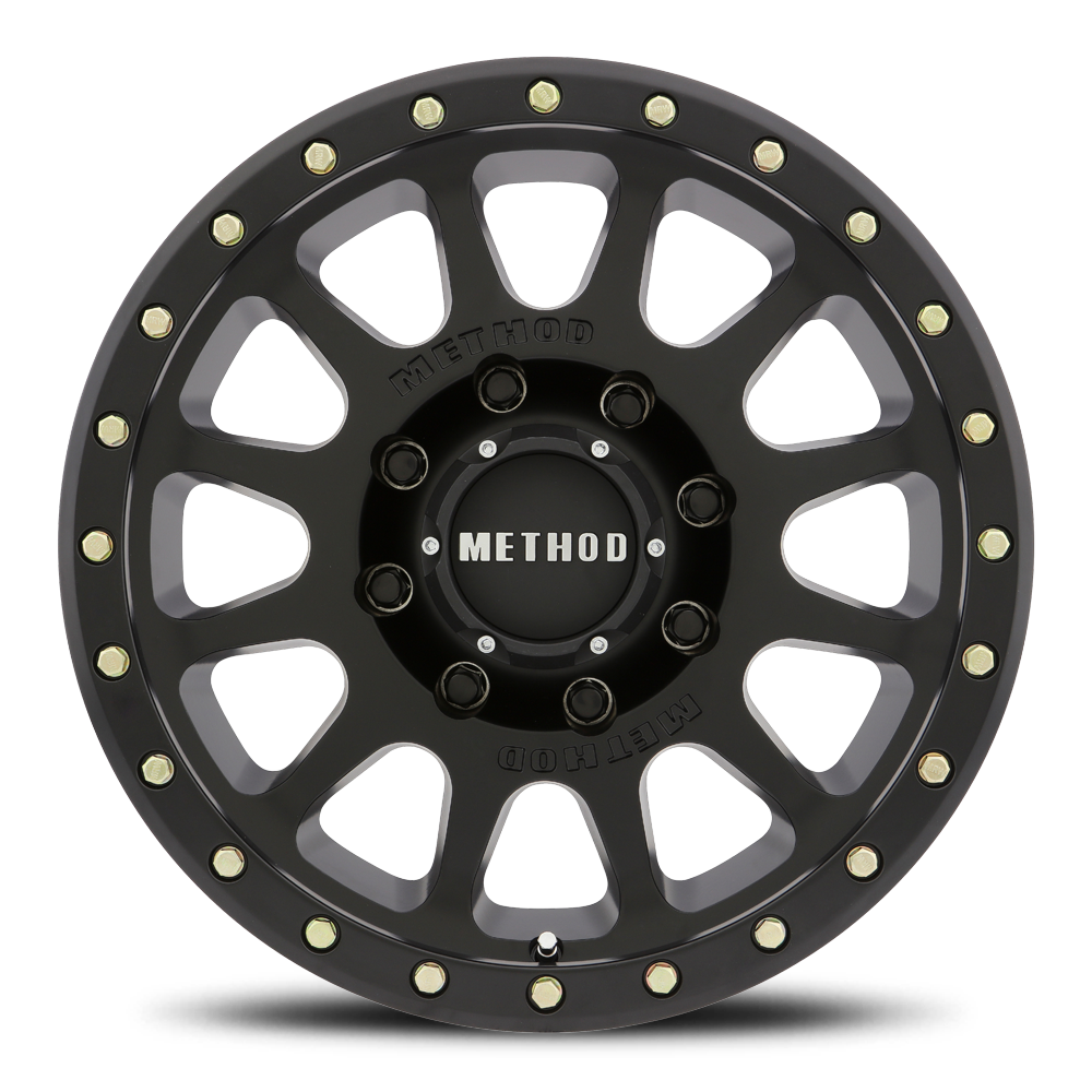 Aluminum Wheels 17x8.5 NV HD MR305 Matte Black MB Method