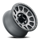 Aluminum Wheels 18x9 NV MR305 Titanium TT Matte Black Lip Method