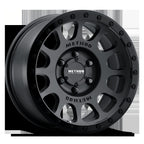 MR305 NV, 18x9, Matte Black Gloss Black Lip, Method Race Wheels