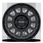 MR305 NV, 18x9, Matte Black Gloss Black Lip, Method Race Wheels