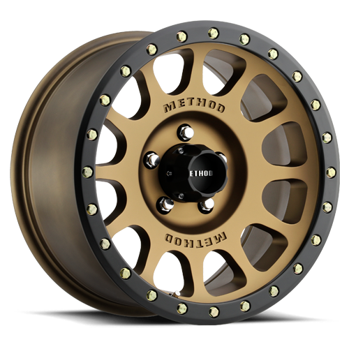 Aluminum Wheels 18x9 NV MR305 Method Bronze BRZ Black Street Loc Method