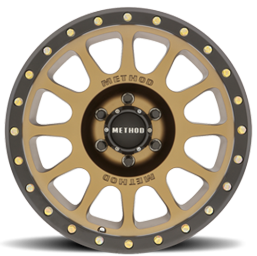 Aluminum Wheels 18x9 NV MR305 Method Bronze BRZ Black Street Loc Method