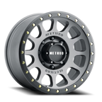 Aluminum Wheels 18x9 NV MR305 Titanium TT Matte Black Lip Method