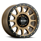 Aluminum Wheels 18x9 NV MR305 Method Bronze BRZ Black Street Loc Method