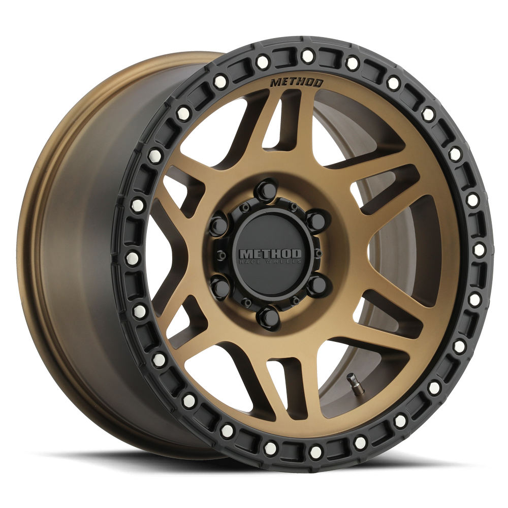 Aluminum Wheels 17x9 MR312 Method Bronze BRZ Matte Black Lip Method