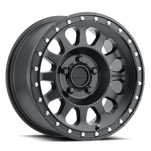 Aluminum Wheels 17x9 MR315 Matte Black MB Method