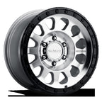 MR315, 17x9, -12mm Offset, Machined Gloss Black Lip, Method Race Wheels