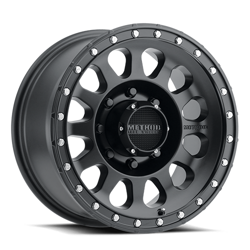 Aluminum Wheels 17x9 MR315 Matte Black MB Method