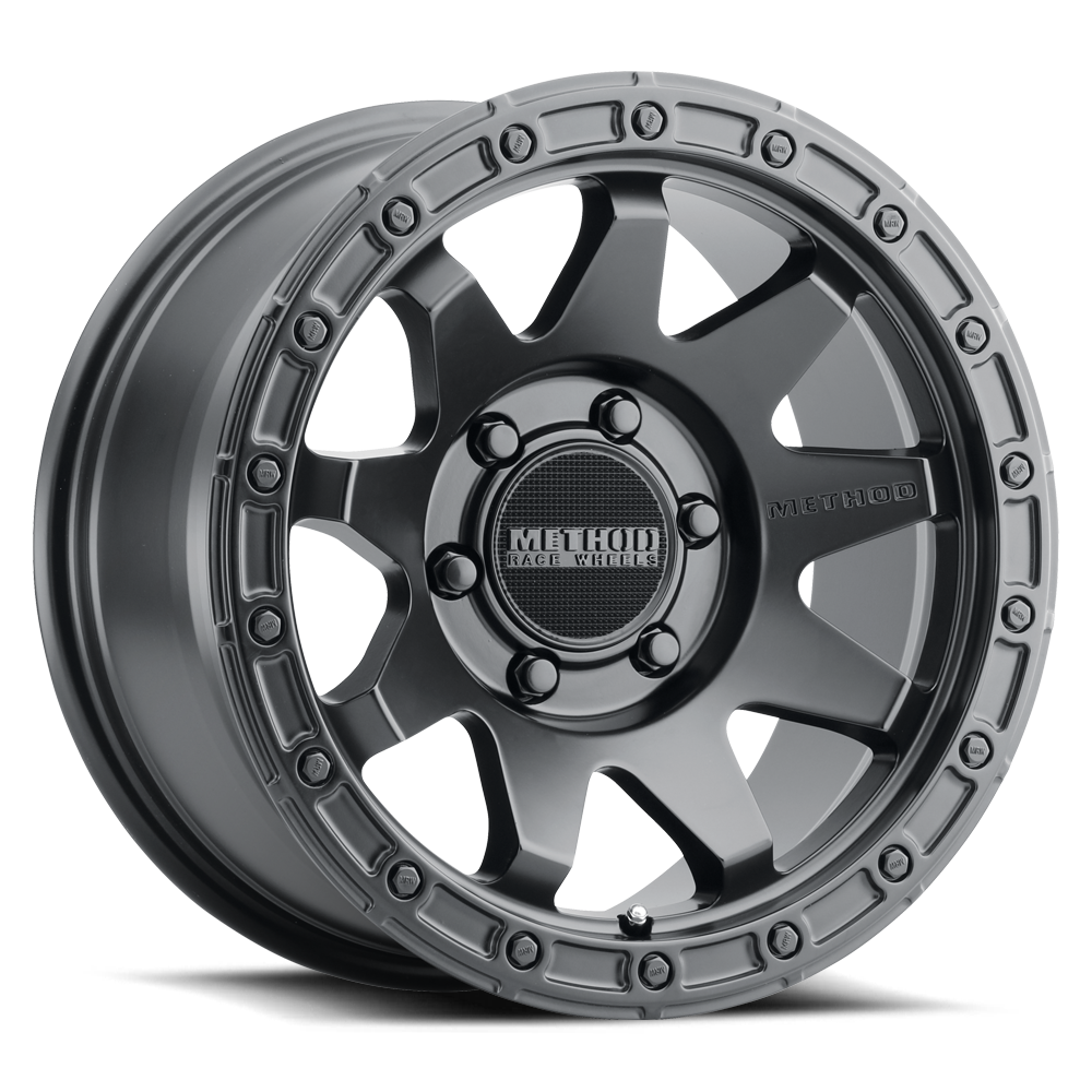 Aluminum Wheels 17x8.5 MR317 Matte Black MB Method