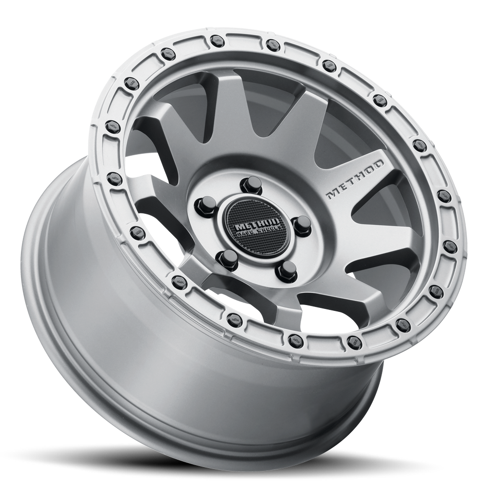 Aluminum Wheels 17x8.5 MR317 Matte Titanium GY Method