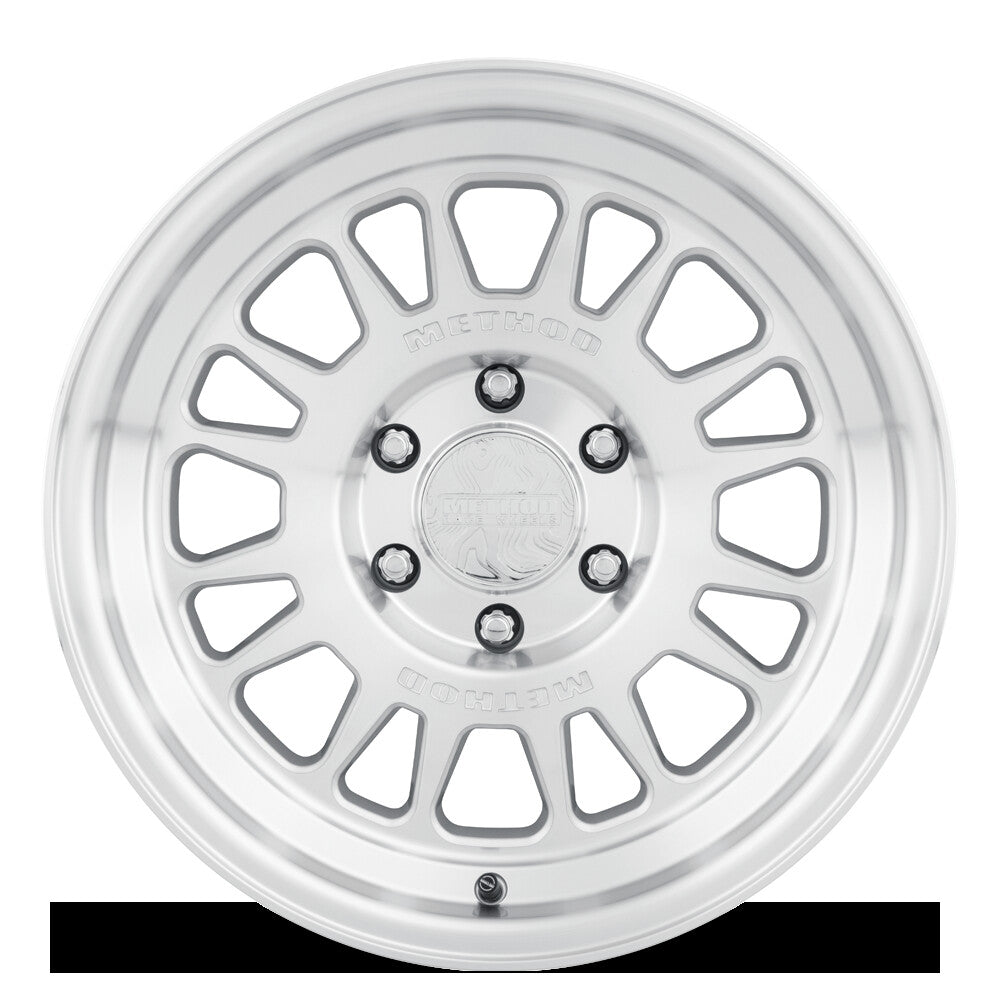 MR318, 17x8.5, Machined Clear Coat, Method Race Wheels
