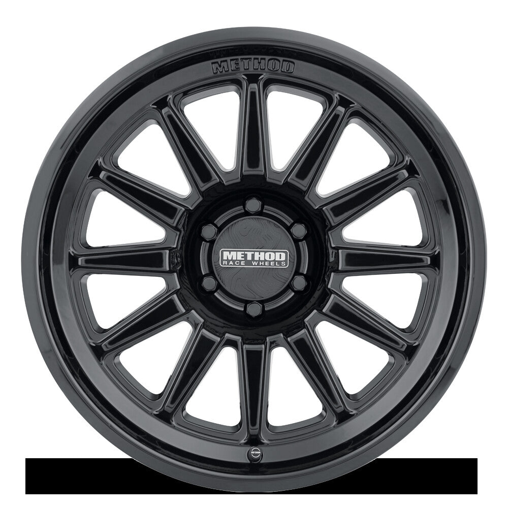 MR323, 20x9, +12mm Offset, Gloss Black, Method Race Wheels