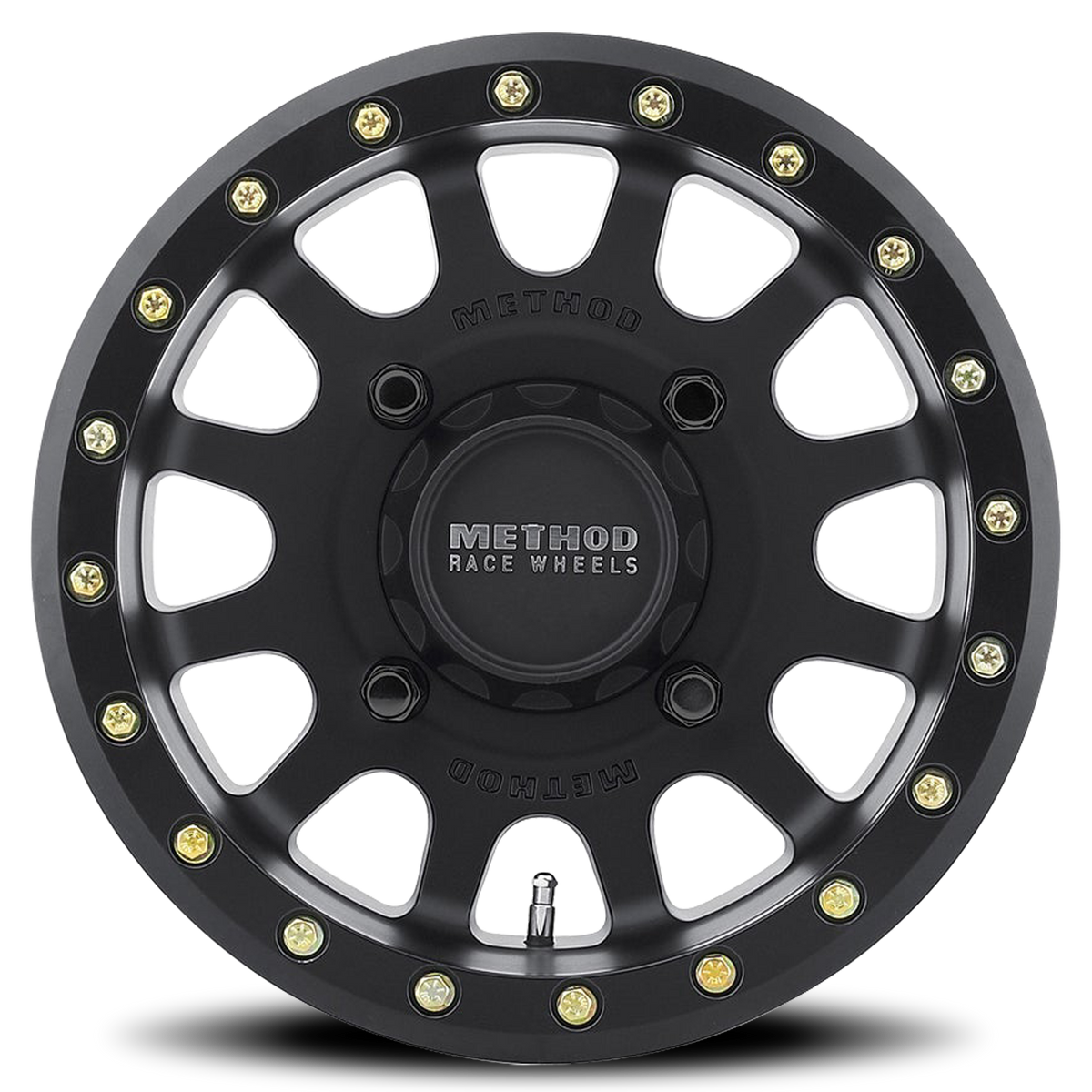 Aluminum Wheels 15x10 MR401 Beadlock UTV Matte Black MB Method