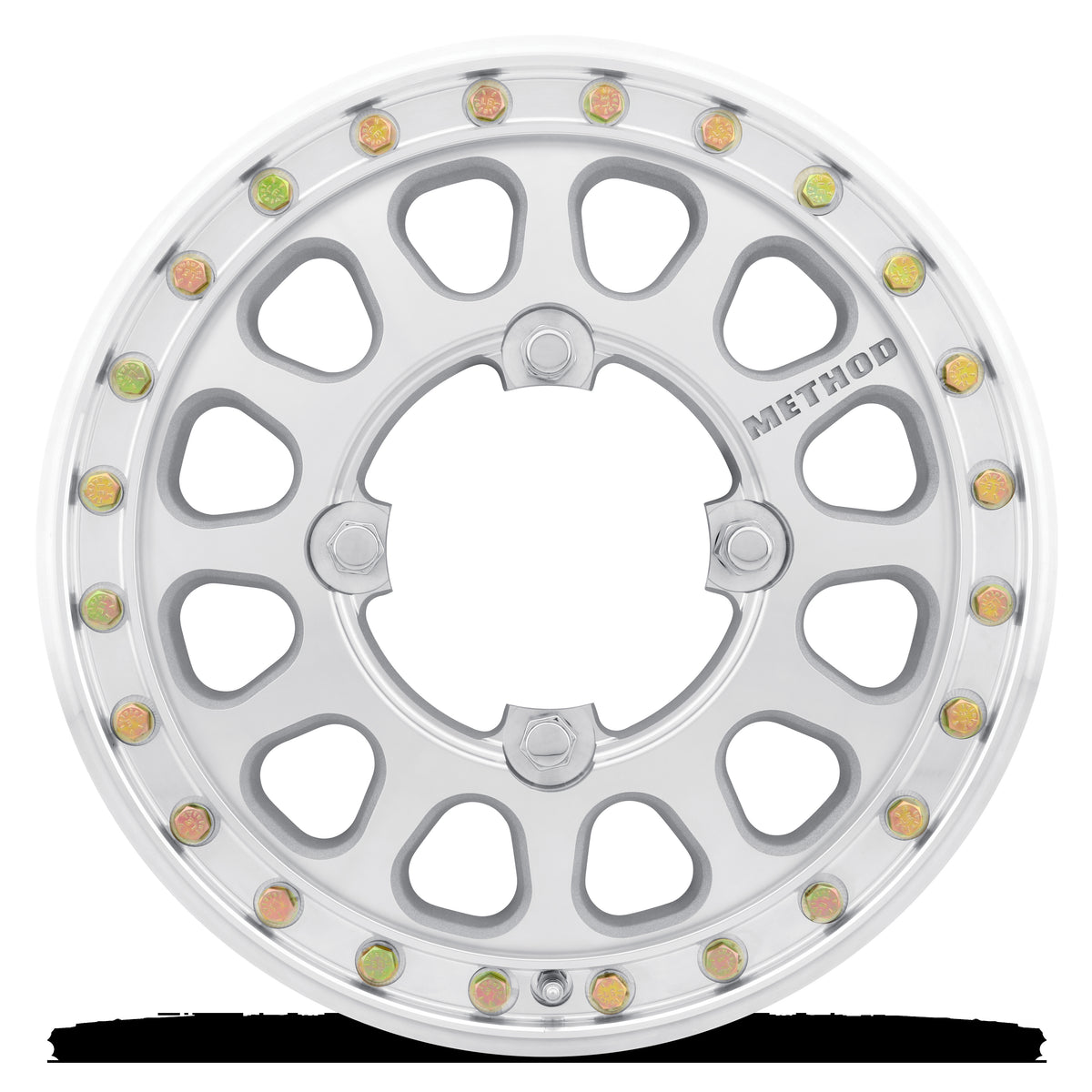 MR401-R UTV Beadlock, Machined Raw, w/ BH-H24155, Method Race Wheels