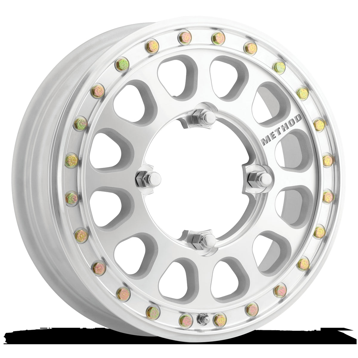 MR401-R UTV Beadlock, Machined Raw, w/ BH-H24155, Method Race Wheels