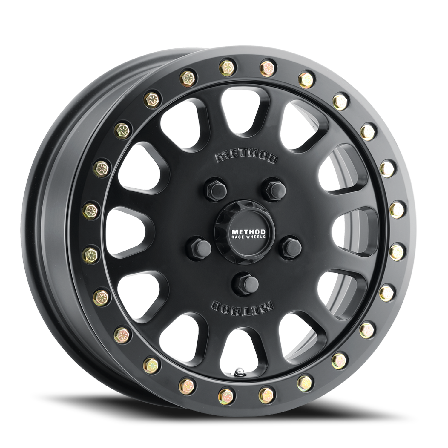 Aluminum Wheels 15x6 MR401 Beadlock UTV Matte Black MB Method