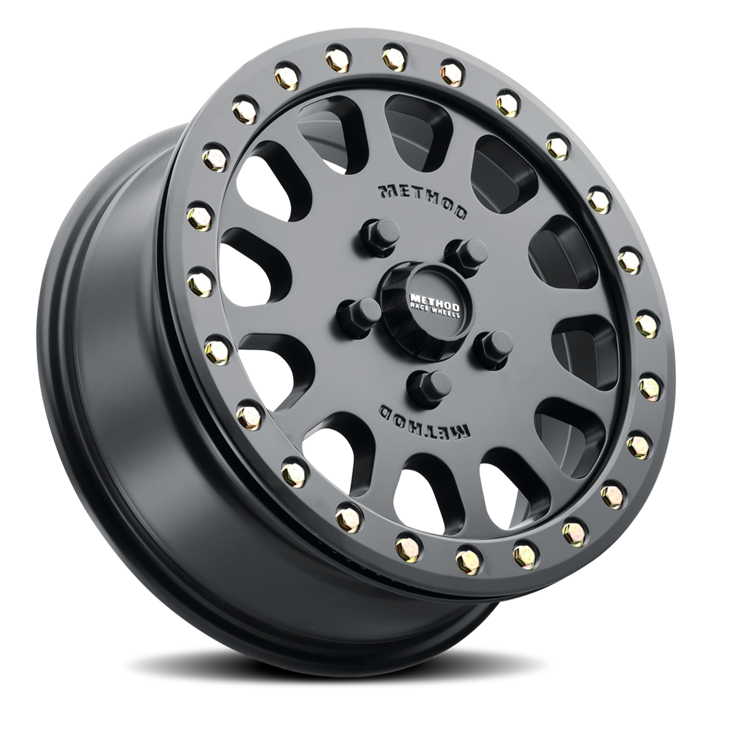Aluminum Wheels 15x6 MR401 Beadlock UTV Matte Black MB Method