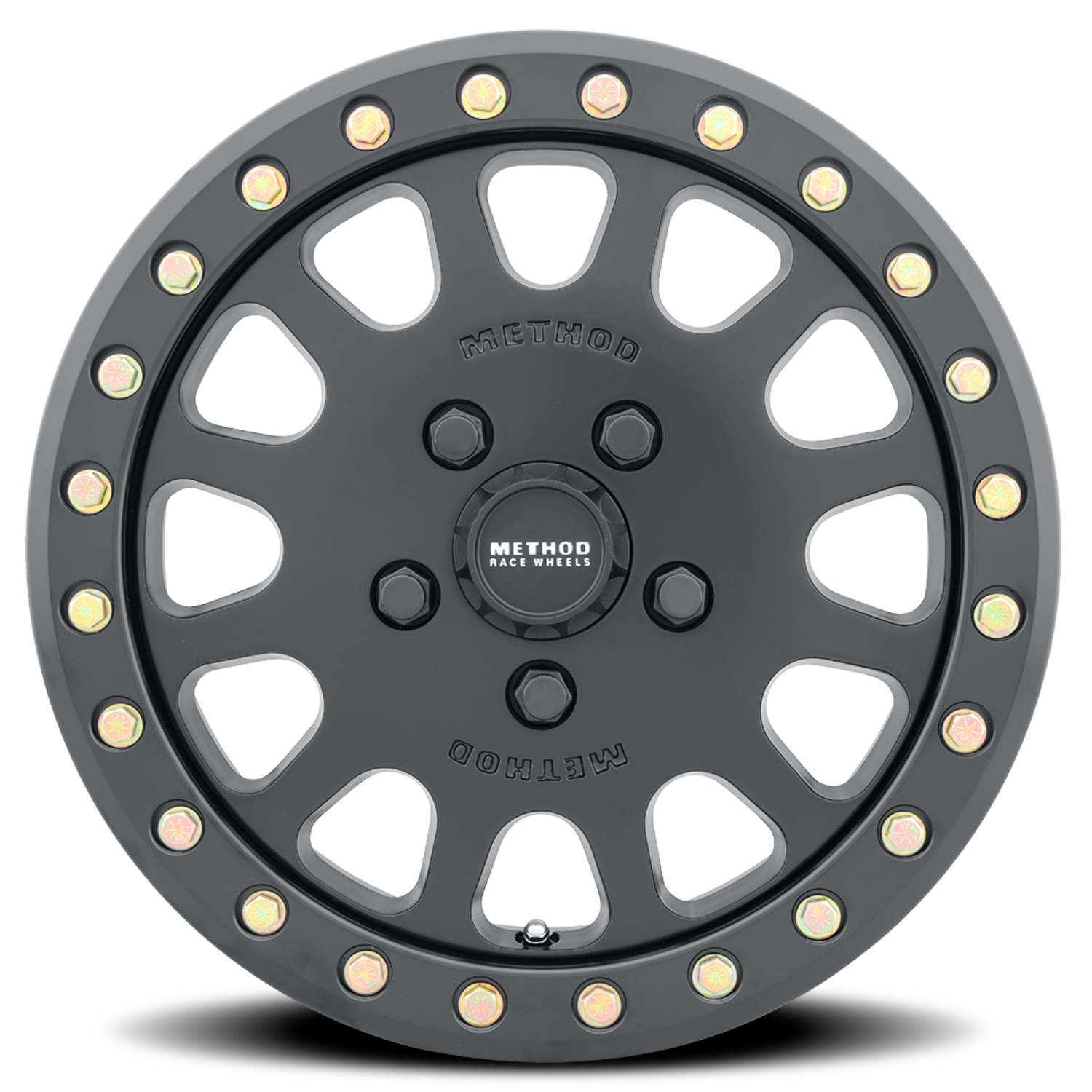 Aluminum Wheels 15x6 MR401 Beadlock UTV Matte Black MB Method