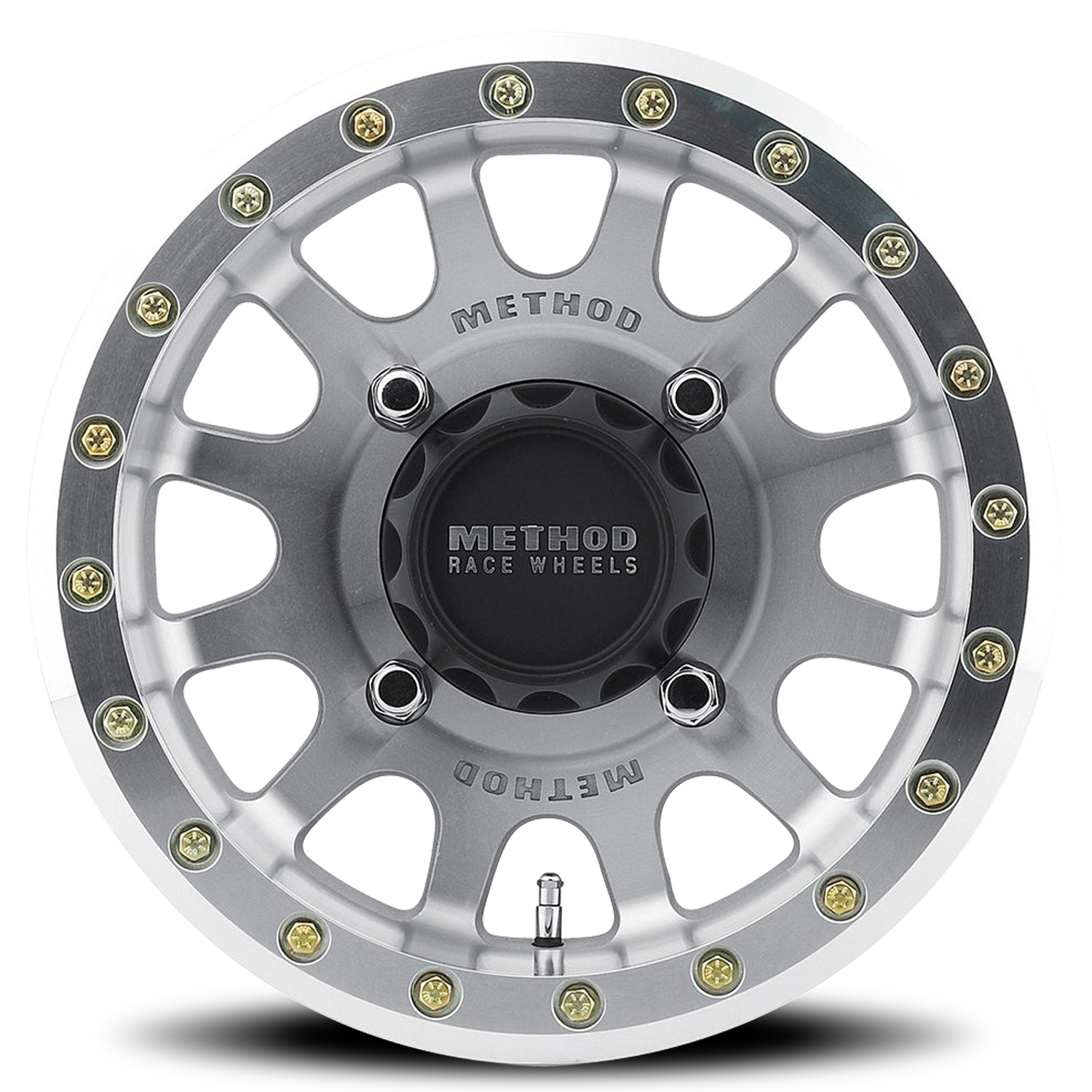 Aluminum Wheels 15x7 MR401 Beadlock UTV Raw Machined SL Method
